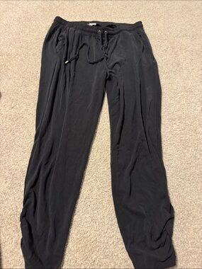 Splendid Black Drawstring Lounge Pants